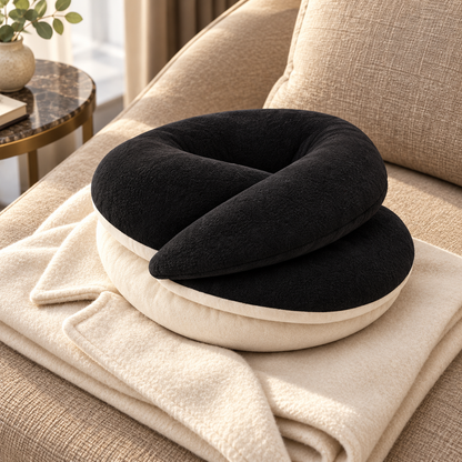 Wraparound Memory Foam Travel Neck Pillow