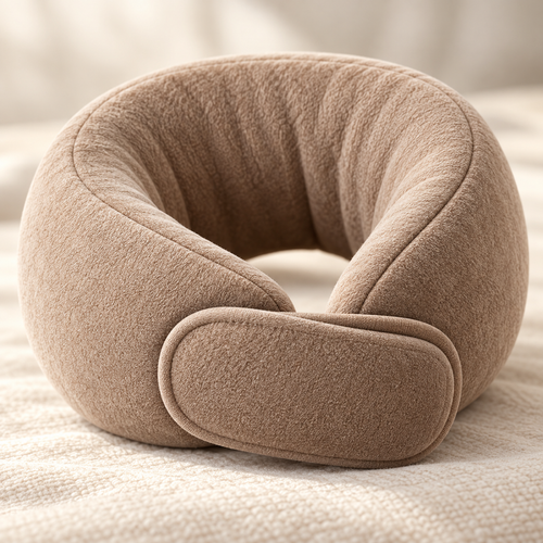 High-Sided Memory Foam Travel Neck Pillow