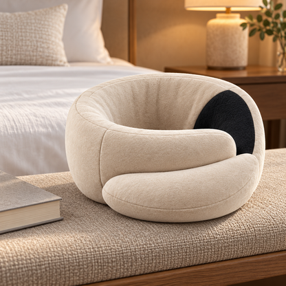 Wraparound Memory Foam Travel Neck Pillow