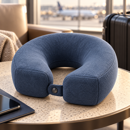 Memory Foam Travel Neck Pillow