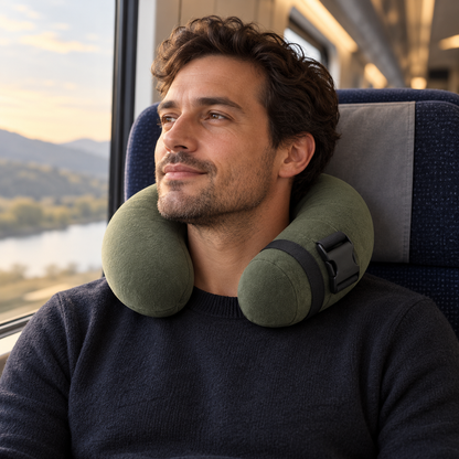 U-Shaped Memory Foam Travel Neck Pillow
